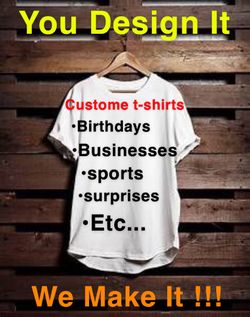 Custome t-shirts