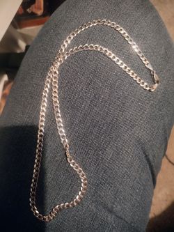 925 sterling silver 18" chain