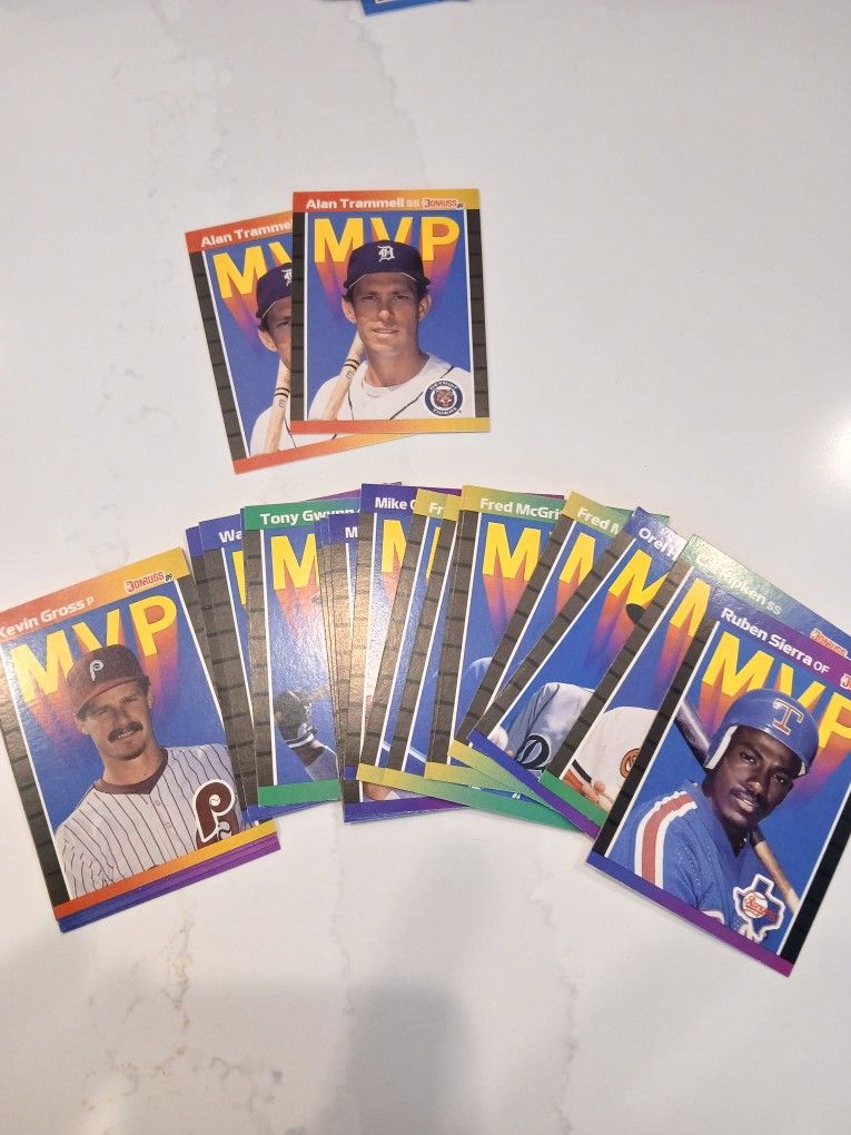 1989 MVP'S DONRUSS