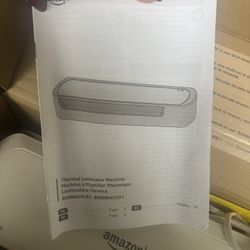 Laminating Machine With Pouches 