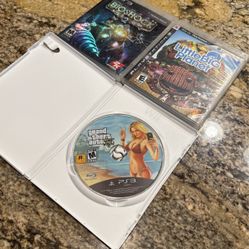 PS3 Games - Bioshock 2 - Grand Theft Auto 5 & Little Big Planet 