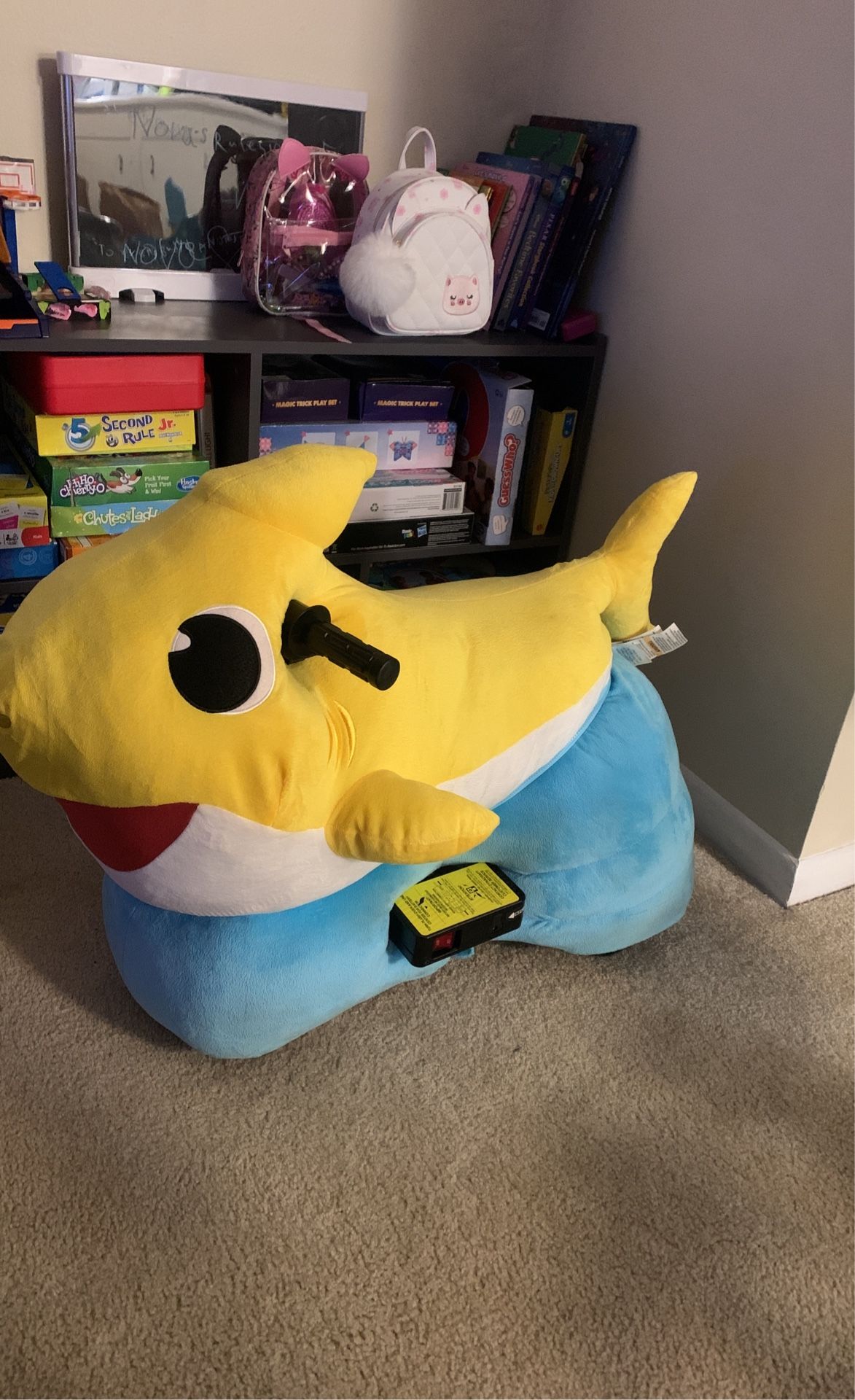 Baby Shark Plush Ride On