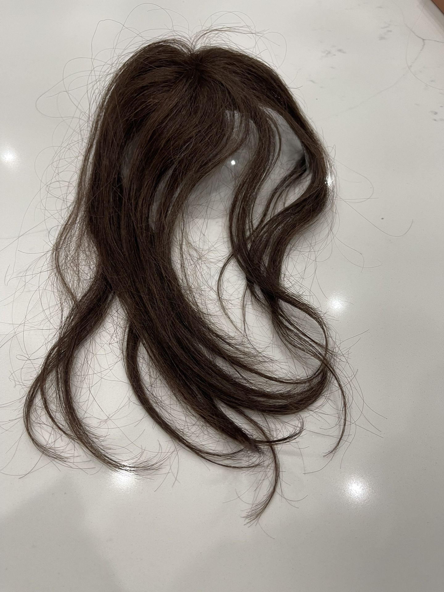 Top Secret- 100% Human Hair Clip In Hair Extension Medium Brown Women NEW