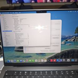 2021 Macbook Pro A2442,M1 Pro,14",512Gb,16Gb,Non Touchbar,Good Condition, Grade A, Grey Color, Genuince AC Charger, Office 2022,Warranty on Promo Sale