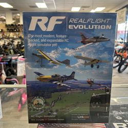 Real flight Evolution RC Flight Stimulator W/ Interlink DX Controller