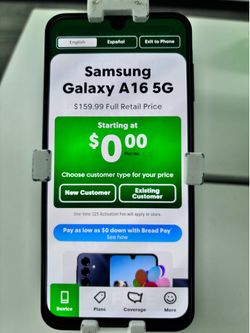 Samsung galaxy A16