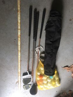 Kidd’s golf clubs