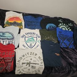 Mens Buckle Lot Shirts Size Small And Medium 