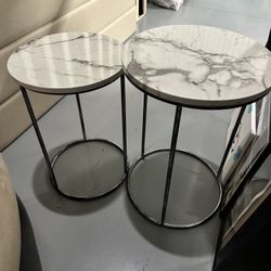 Marble End Tables