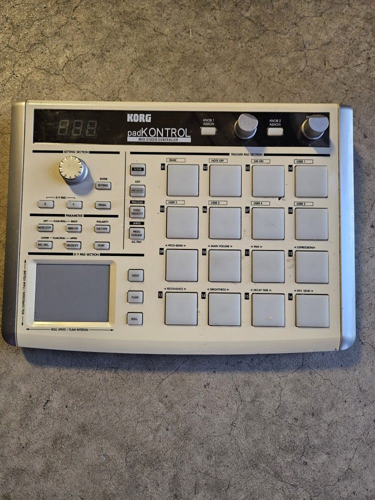 DTM・DAW KORG padKONTROL Korg Padkontrol Midi Controller - conticontadores.com.br