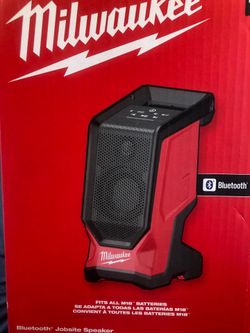 Milwaukee Bluetooth jobsite speaker