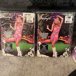 New Adult Woman Groovy 70s Costume $15 Each