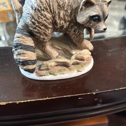Vintage Homco Raccoon