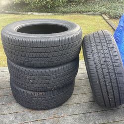 4 used 275/55R20 firestone tires 
