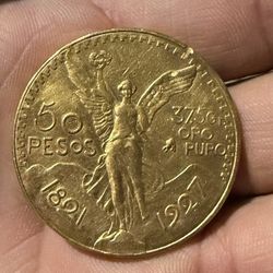 22k Gold Centenarios 