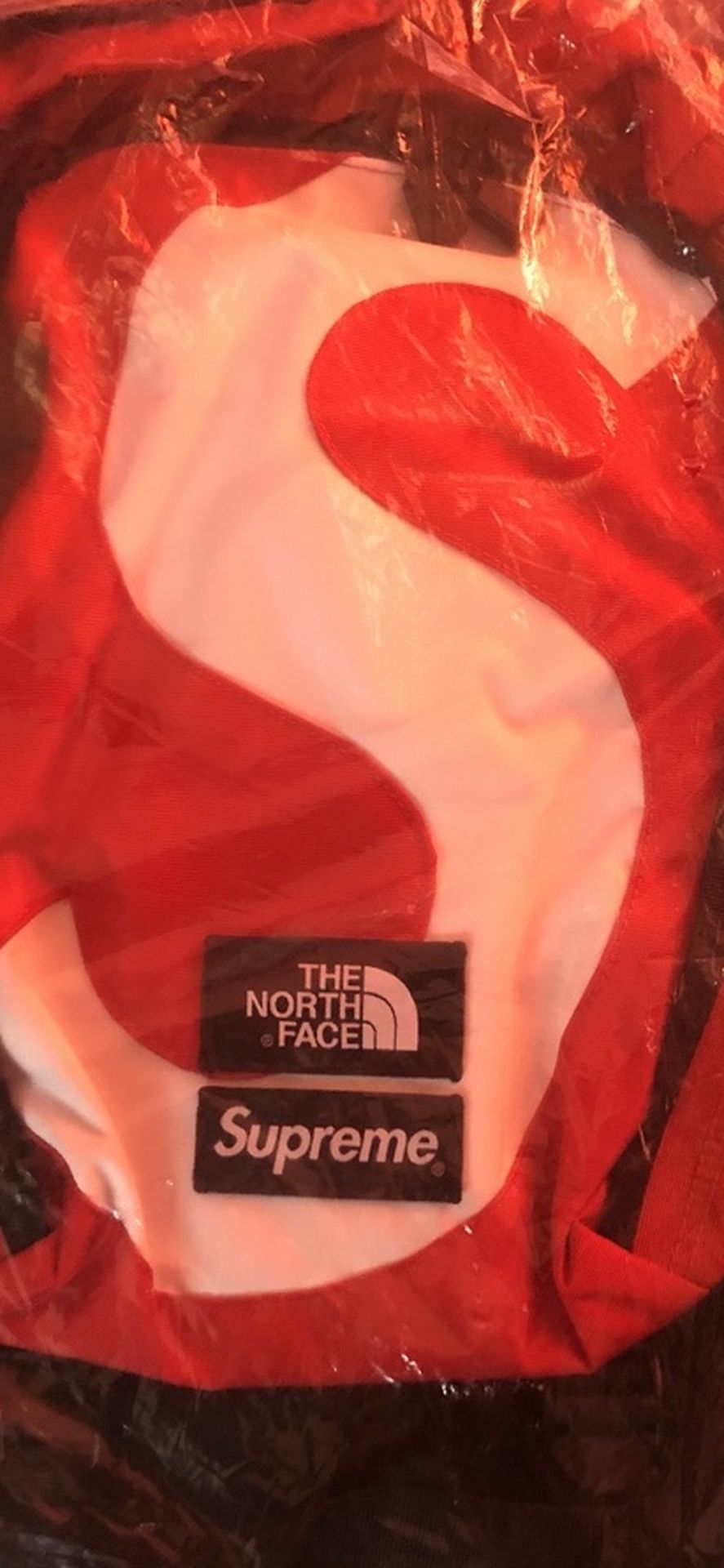 Supreme x NF book bag