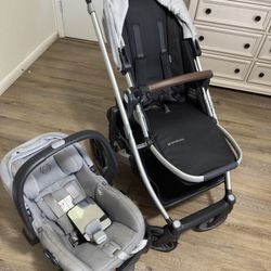 Uppababy Stroller And Car Seat 