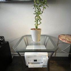 (2) End Tables Dark Brown & Coffee Table 