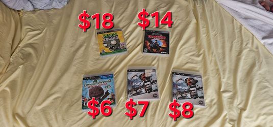 Playstation 3 ps3 games $6 $7 $8 $14 $18 each