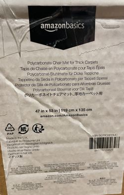 Polycarbonate Chair Mat for Carpet 