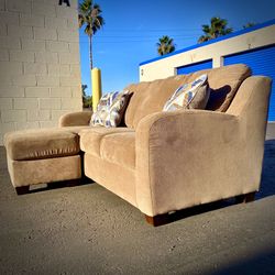 Beige Modern Sectional Sofa