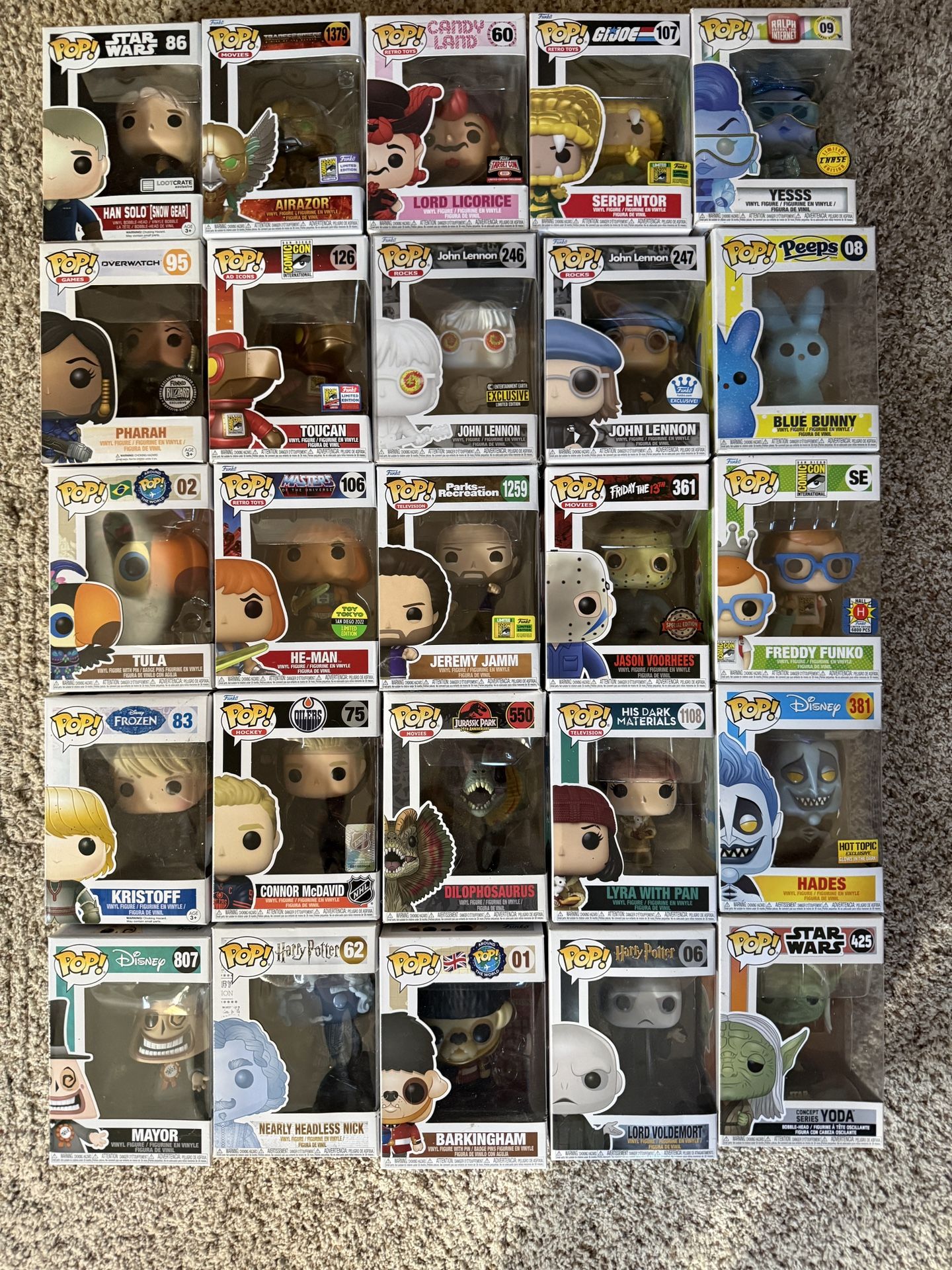 LOTS OF FUNKO POPS 