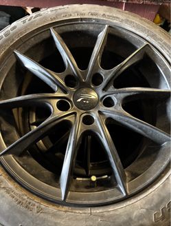 Black Platinum Flux 16x7 Wheels with BFGoodrich Tires - Set of 4