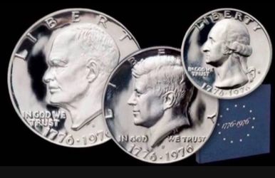 Coin USA 1976 S. 40 % silver