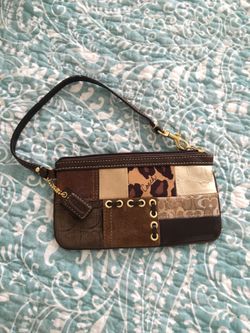 Coach wristlet