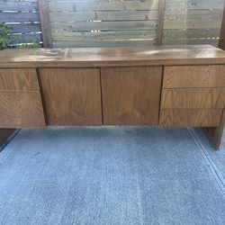 Solid wood Credenza