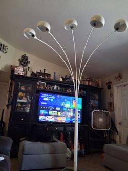 5 arm spider lamp
