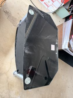 Glass Tv Stand 