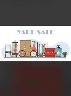 Garage Sale Everything Must Go Monday 10