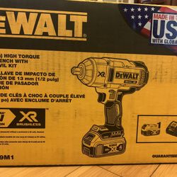 Dewalt 1/2 high torque impact wrench $$350 Price Is Firm 
