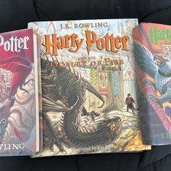 Harry Potter Books 1. Chamber Of Secrets 2. The Prisoner Of Azkaban 3. Goblet Of Fire