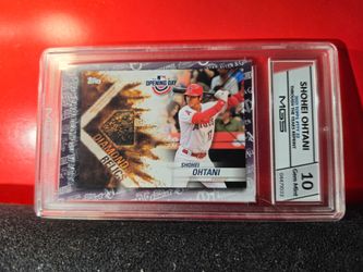 2021 TOPPS SHOHEI OHTANI THROUGH THE YEARS REPRINT (SP) #TTY22 MGS 10 GEM MT