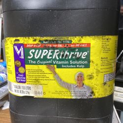 Superthrive 5 Gallon The Original Vitamin Solution 