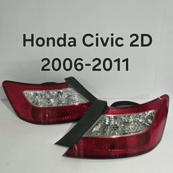 Honda Civic 2D 2006-2011 Tail Lights 