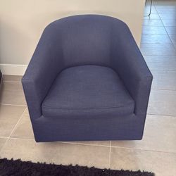  Blue Swivel Chairs 