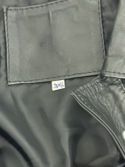 Leather Jacket 3XL Vaquera Cowboy Chamarra de Piel Nueva Chaqueta