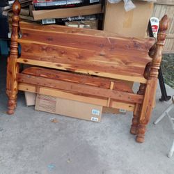 Full Size Bed Frame N Rails Good Condition $50.00