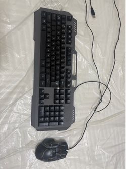 Wired Keyboard and Mice with laptop stand