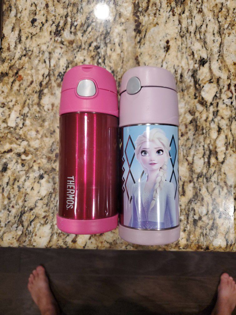 Girls Thermos Brand Insulated Sippy Cups
