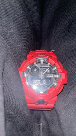 Casio G-Shock Red Ana-Digi Watch