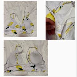 Lemon bikini top