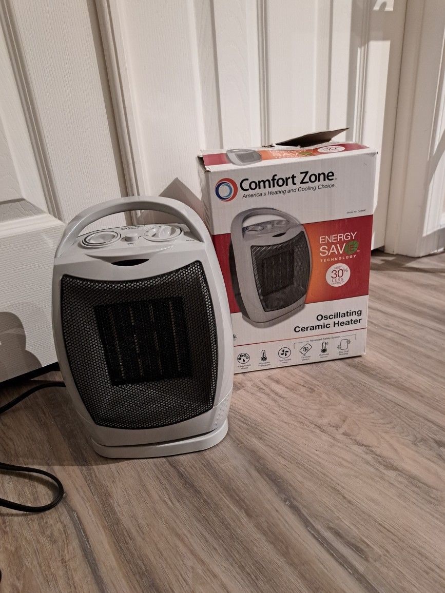 Heater - Portable - Thermostate and Energy Saver Mode