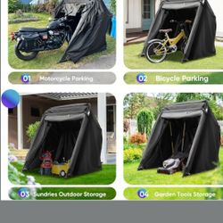 Motorcycle Shed Storage 