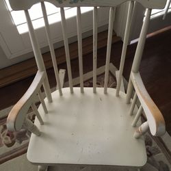 Kids Wood Rocking Chair