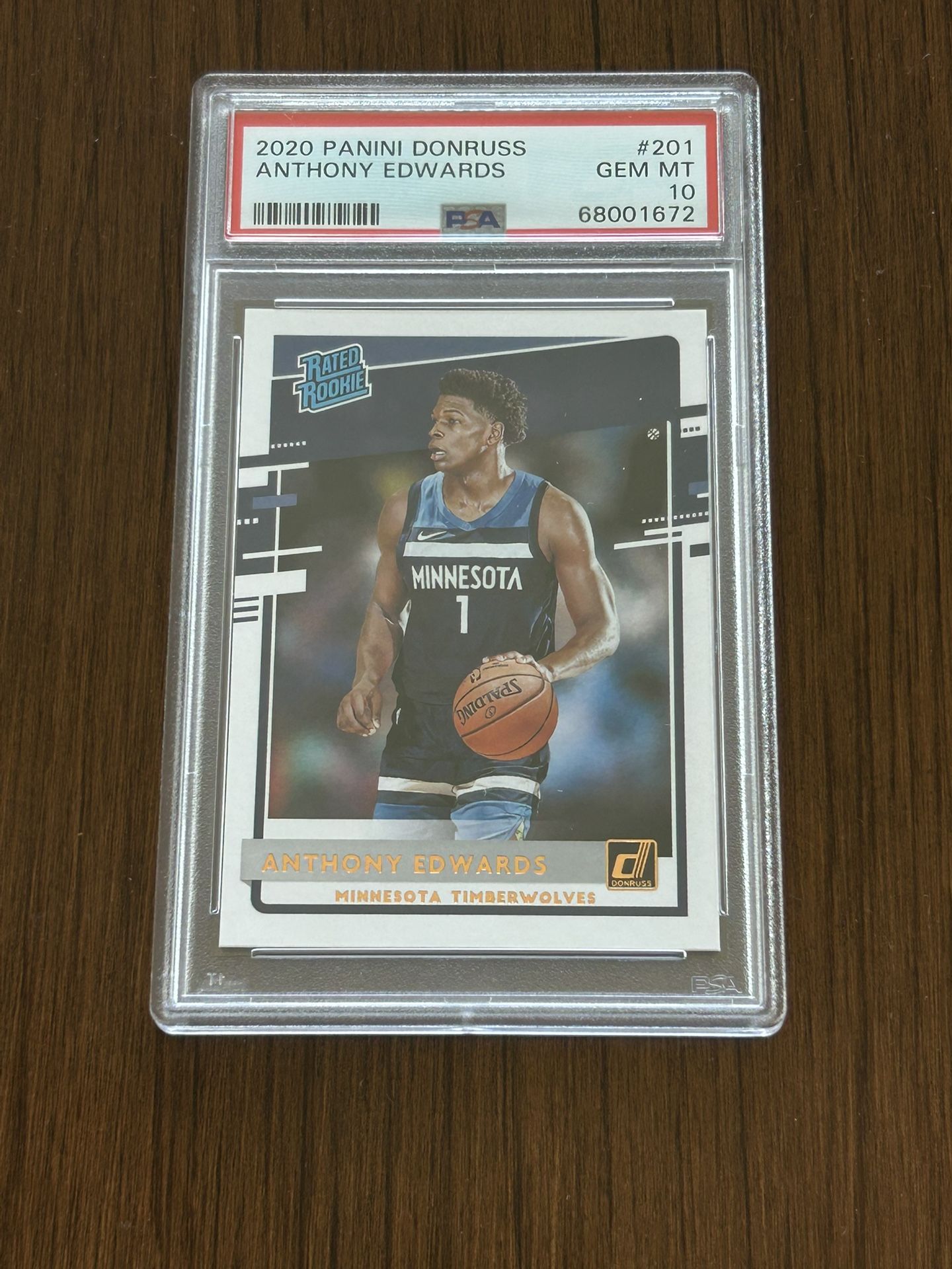 Anthony Edwards Rated Rookie