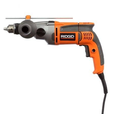 NEW RIDGID R50111 8.5AMP CORDED 1/2 INCH HEAVY-DUTY HAMMER DRILL KIT